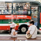 Miraflores, Lima, Peru, Nov, 2019: Life in Peruvian Capital - People Mass Transportation Everyday Routine